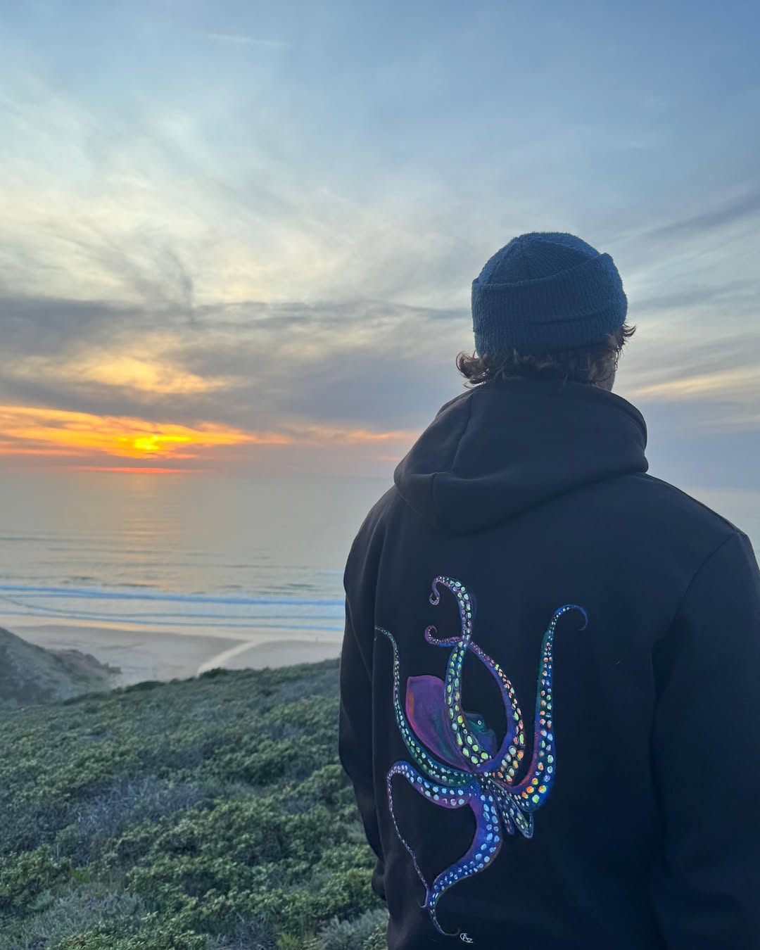 sudadera personalizada 🐙🪸🎨. #artwork #ropapersonalizada #pintadaamano #haul #sealife #design