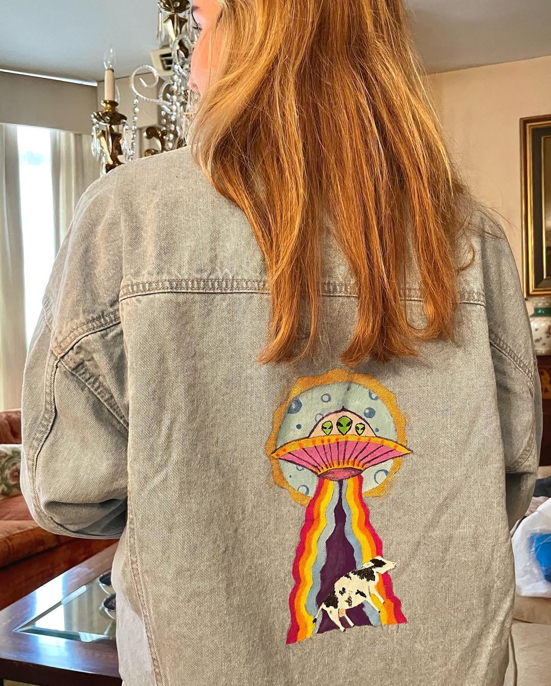 chaqueta personalizada 🌈🐄🛸